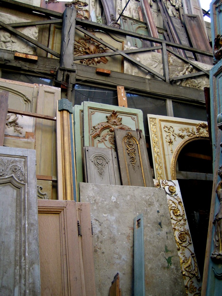 SECTIONS OF 18TH CENTURY FRENCH WOODWORK 